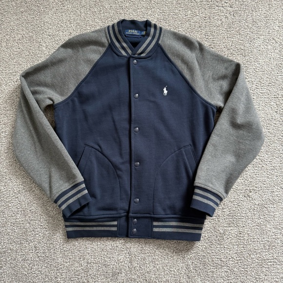 Polo fleece varsity jacket - Picture 1 of 6